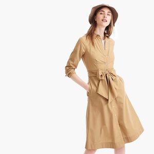 [$34] 🆕 J. Crew Tie-waist Shirtdress